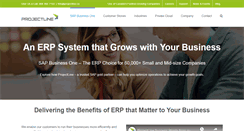 Desktop Screenshot of projectline.ca
